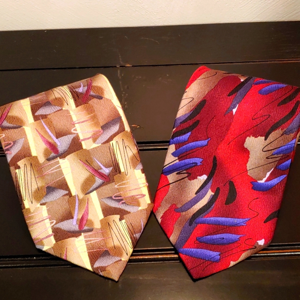 Two for the price of One J.Garcia silk ties